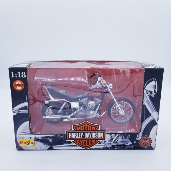 Harley-Davidson Maisto 1:18 Die Cast 1998 Series 2 Item# 328094 - Picture 1 of 9